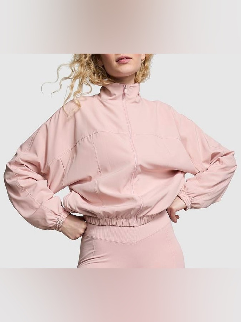 Victorias Secret PINK Tech Stretch Full-Zip Jacket-size M